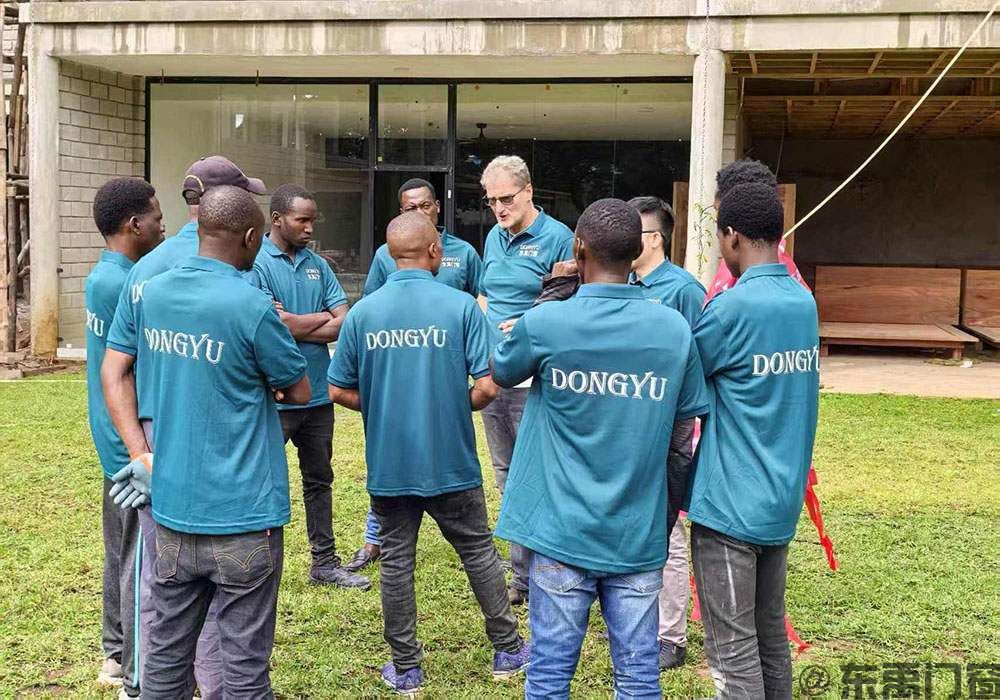 东禹门窗打造非洲高端别墅安全节能新标杆